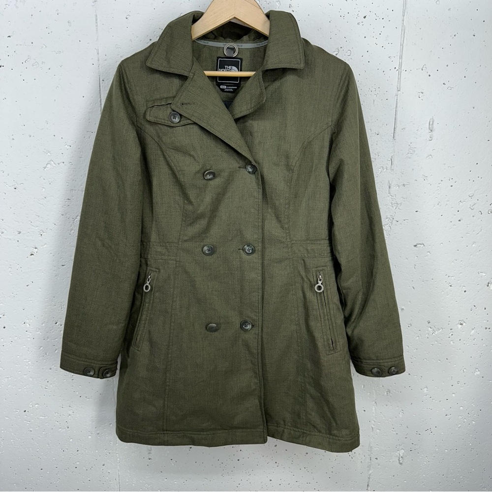 The North Face Women’s Size Medium Boulevard Primaloft Olive Parka Coat